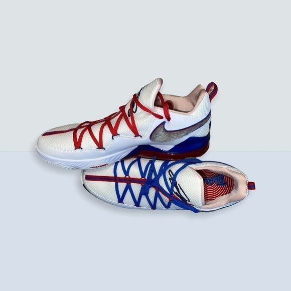Mens Size 18 New Nike Lebron 17 Low Tune Squad Basketball Shoes CD5007 100 main image 4
